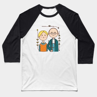 American Gothic MS Baseball T-Shirt